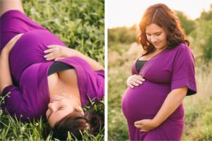 schwangerschaftsfotos bei sonnenunterang - fotograf aus bamberg, erlangen, nürnberg